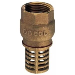 Valvula Retencao Fundo Poço Bronze