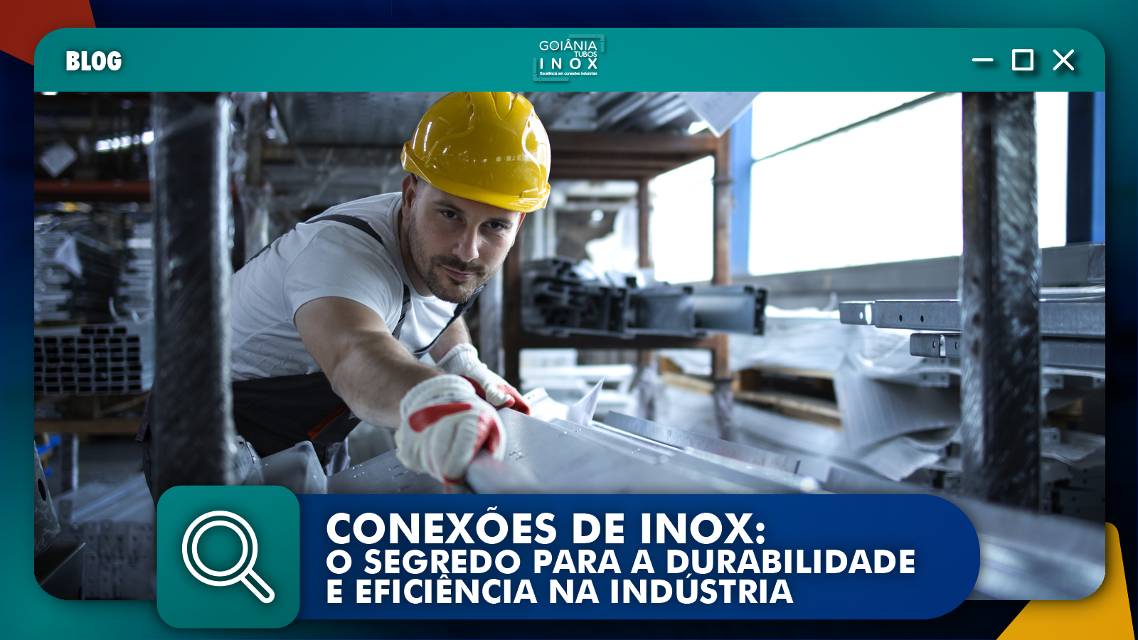 Conexões de Inox